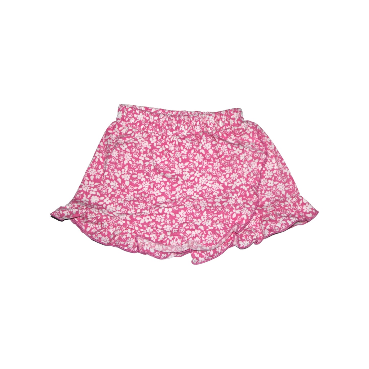 Blossoms Ruched Top & Skorts - Pink