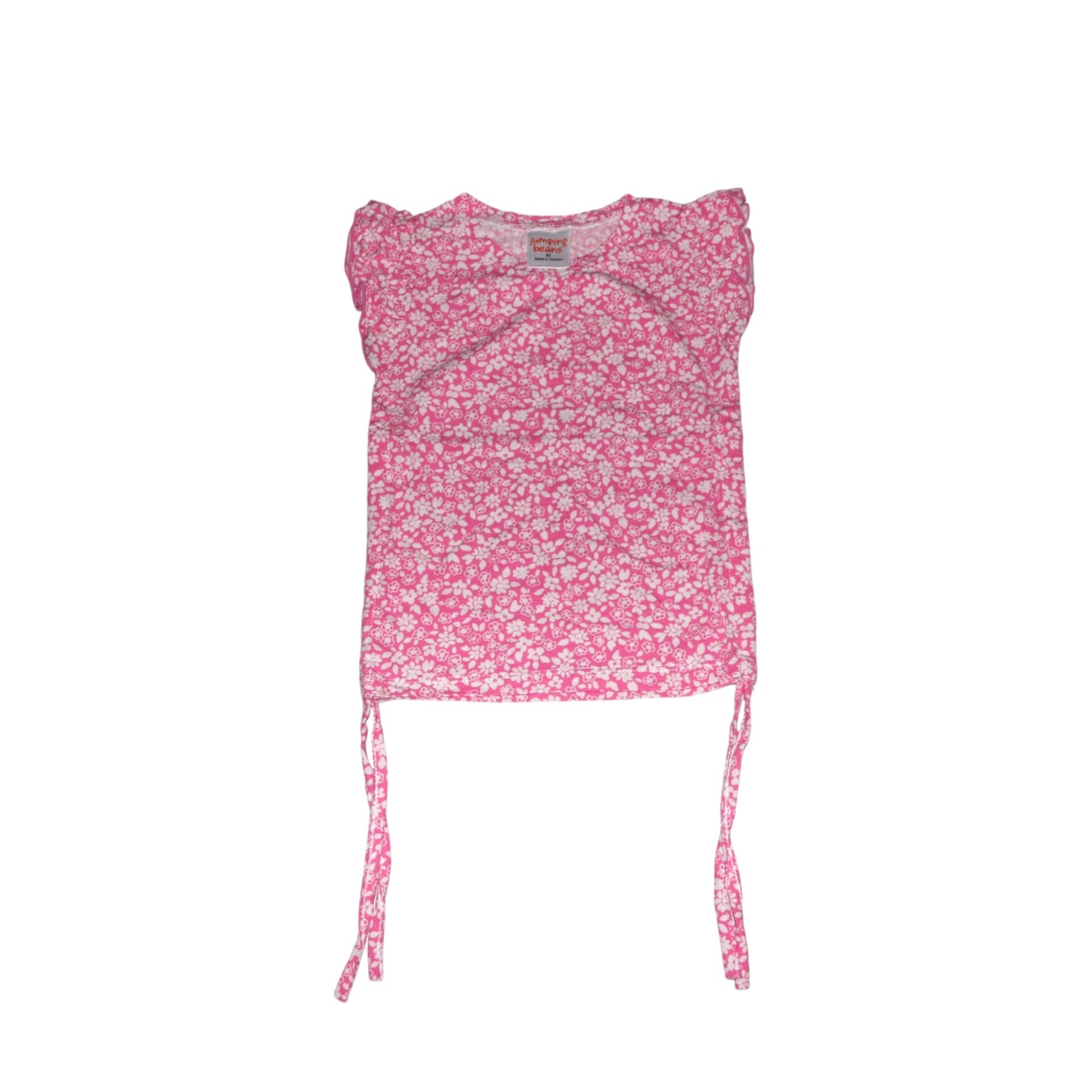 Blossoms Ruched Top & Skorts - Pink