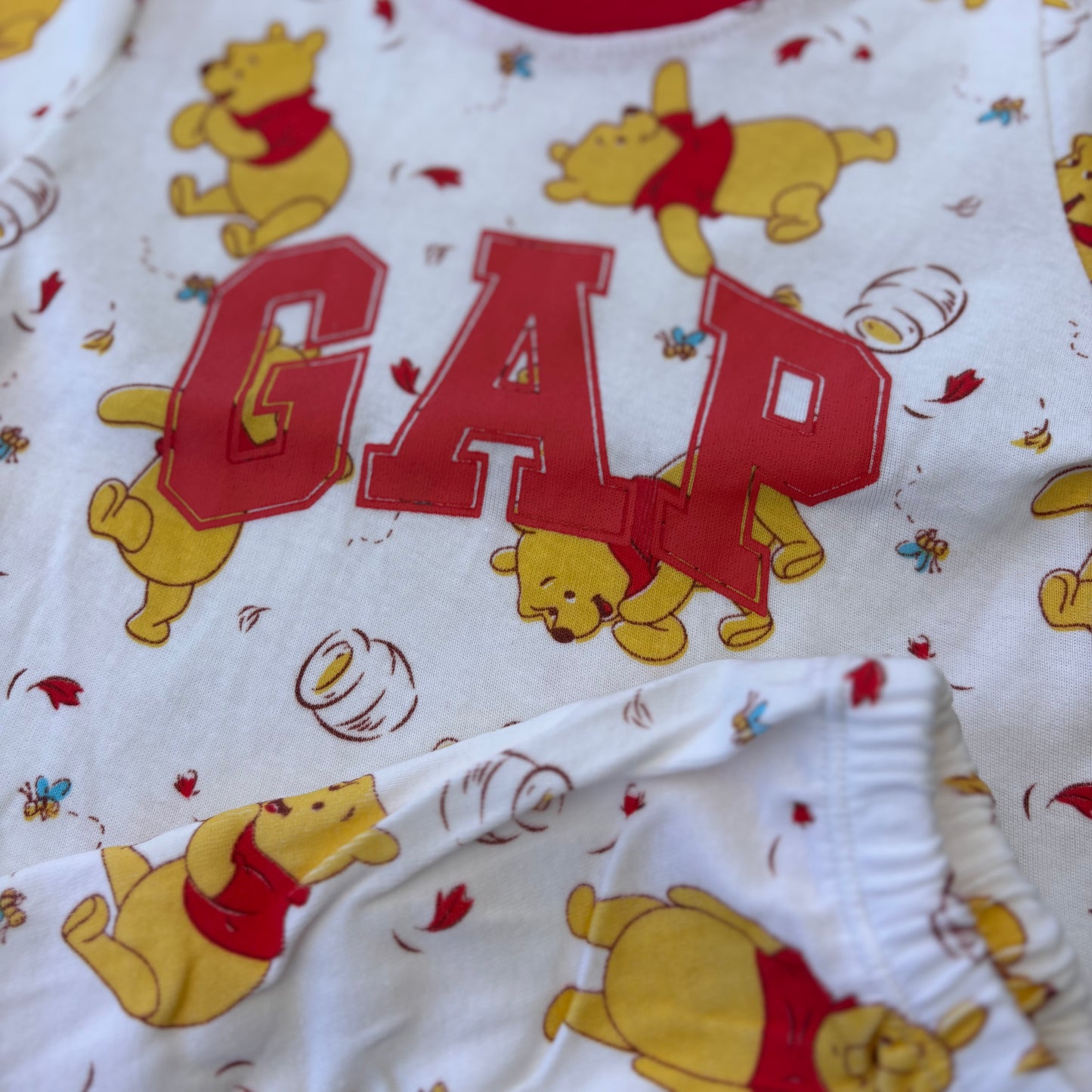 Winnie The Pooh T-Shirt & Shorts - White