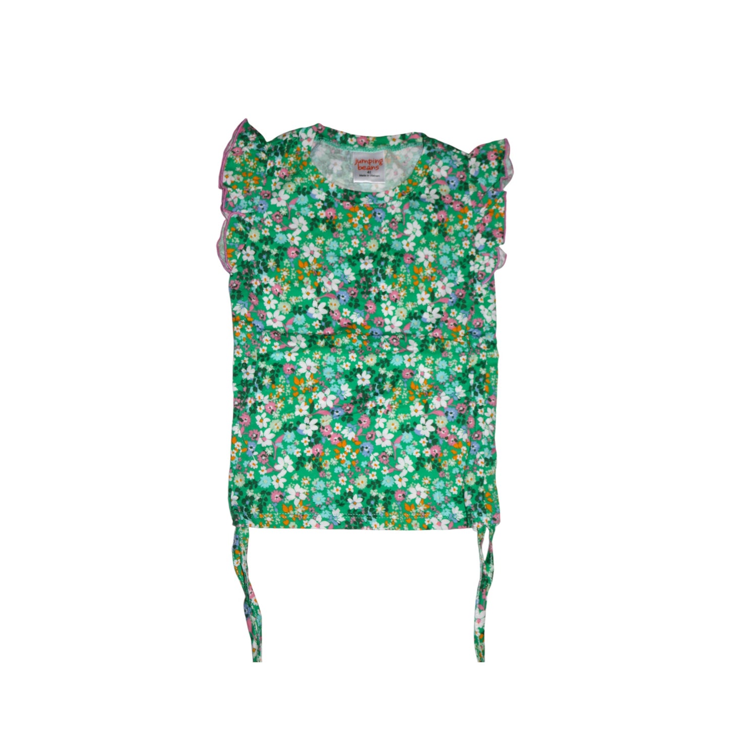 Blooming Garden Ruched Top & Skorts - Green