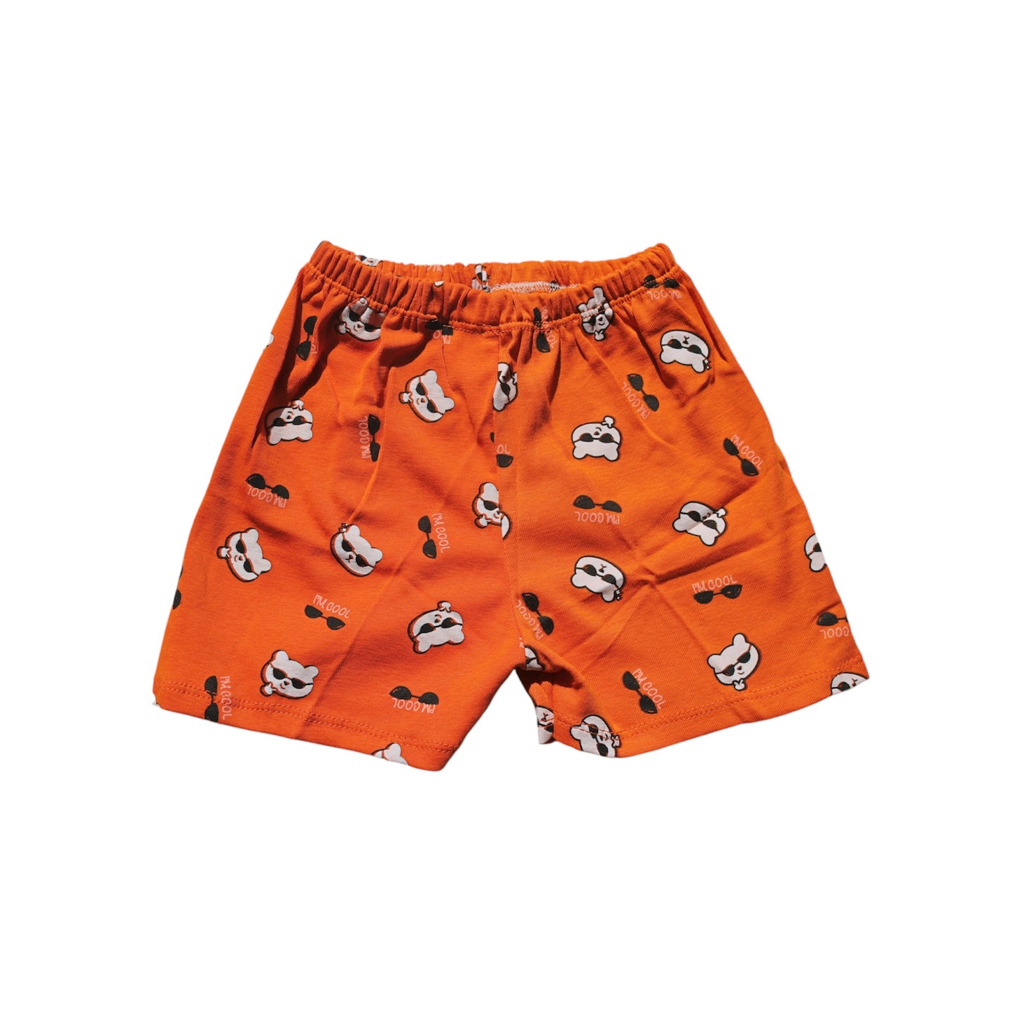 Cool Bears Singlet & Shorts - Orange