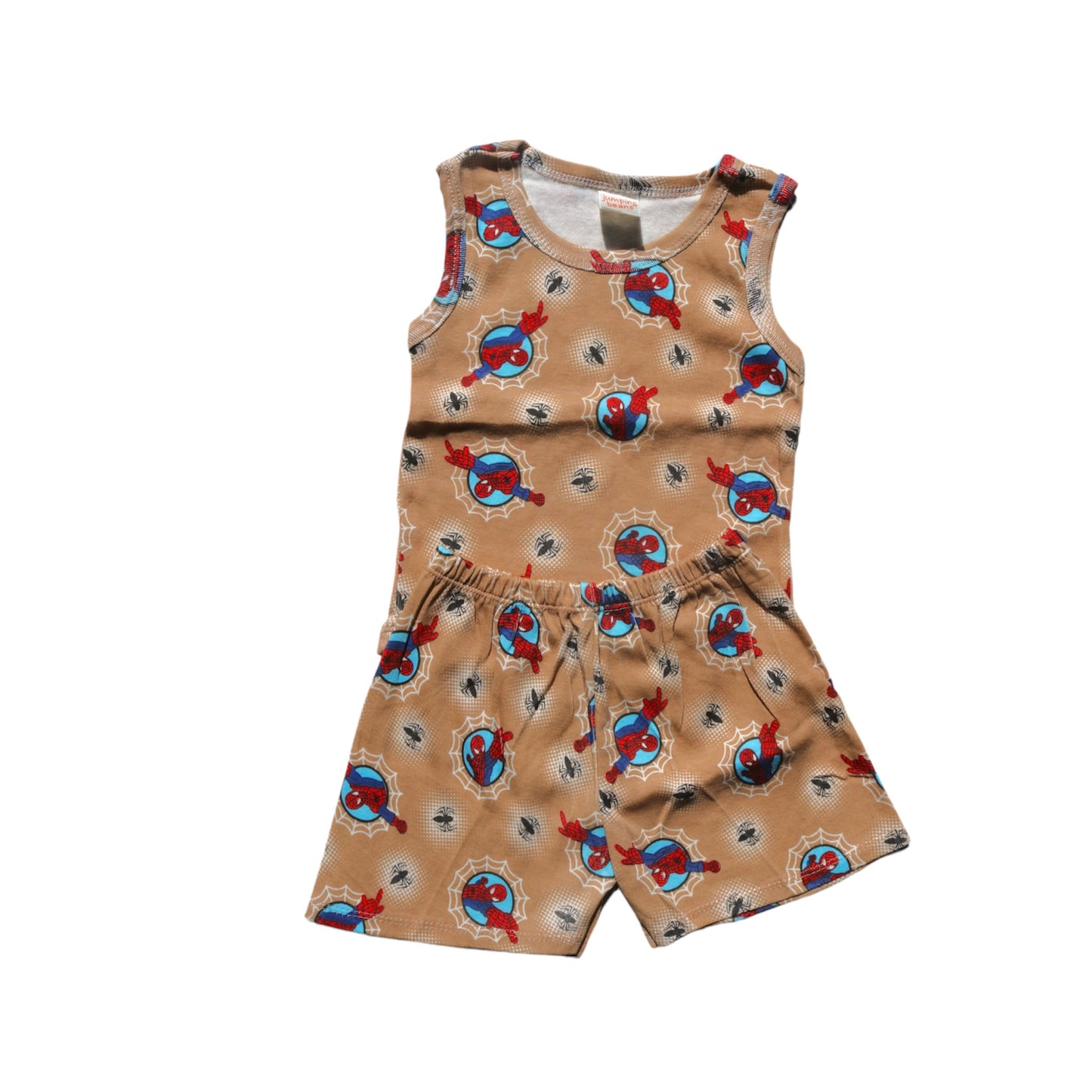 Spider-Man Singlet & Shorts - Brown