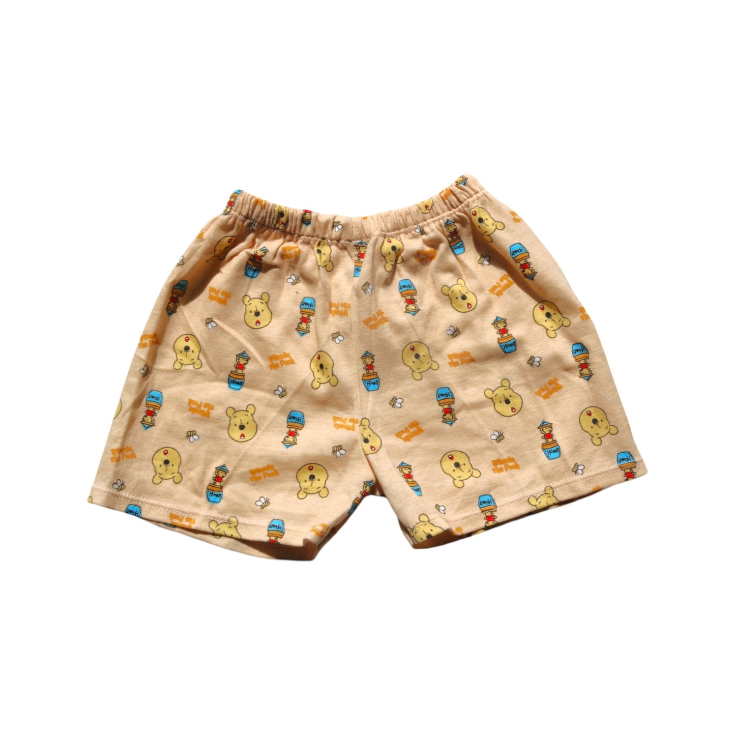 Winnie The Pooh Singlet & Shorts Set - Tan