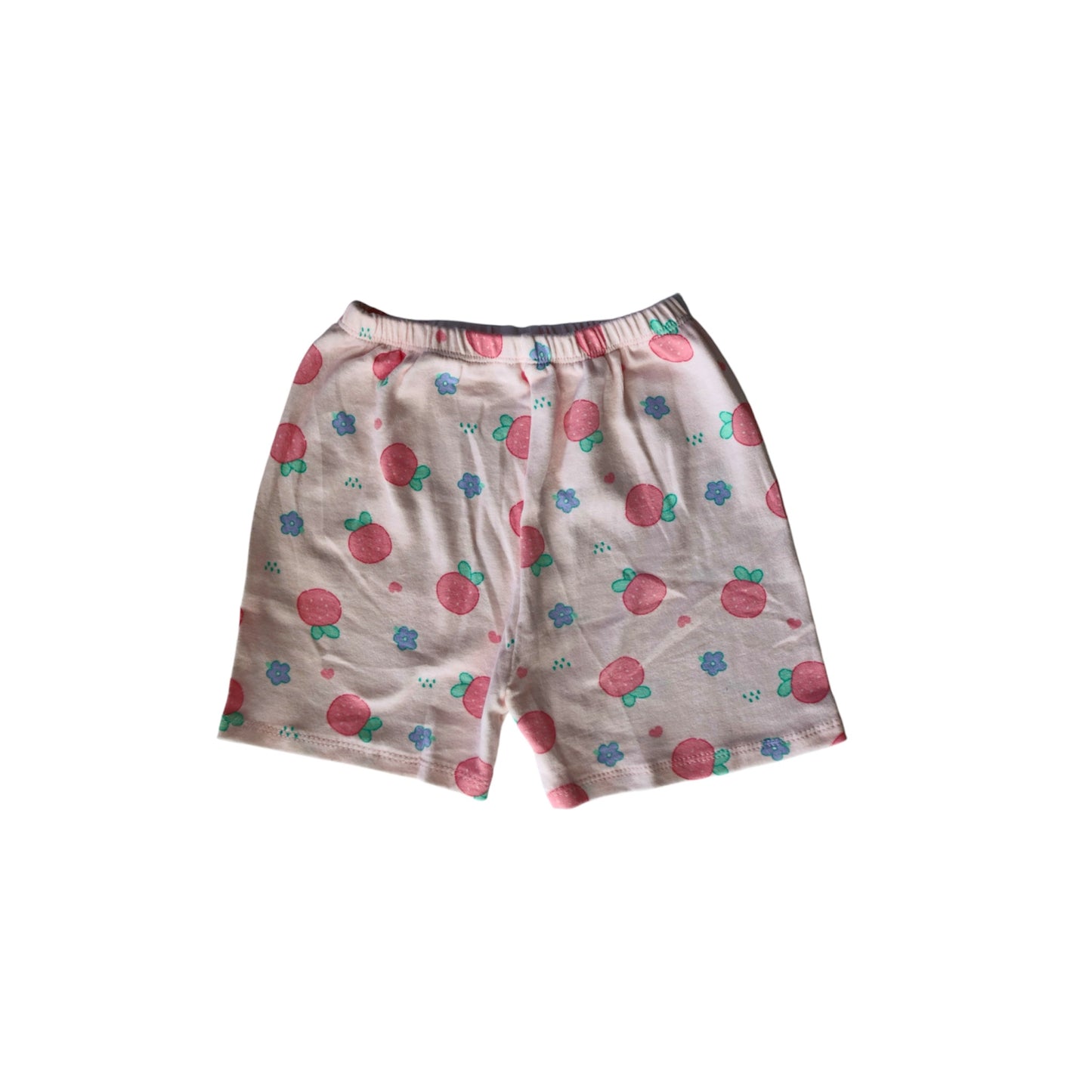 Strawberry Lush T-Shirt & Shorts - Pink